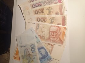 Обмен старых немецких марок, дойч марок