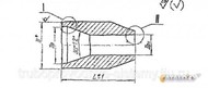 Переход точеный Ду 20х15 мм Ру до 2, 5 МПа ОСТ 34-10-423-90