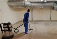 Очистка полов парковки, паркинга, подземного гаража с применением вакуумного пылесоса (обеспыливание)