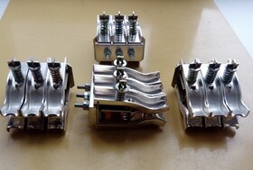 Контакт втычной, розетка контактная, нож, шина КРУ К-12, К-XII, К-26 на 630а, 1000а, 1600а, ПЭ.060