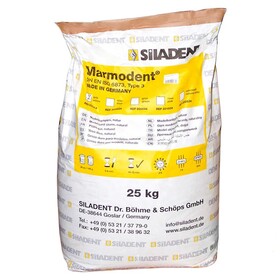 Гипс Marmodent-3 класс, цвет голубой, (25 кг, мешок). Натуральный гипс для моделей.