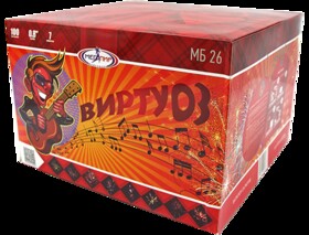 Батарея салютов ВИРТУОЗ (100х0,8)
