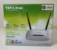 O-TP-Link TL-WR841N 300Mbps Wireless N Router QoS Bandwidth Control WPS WI-FI
