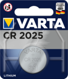 Батарейка VARTA ELECTRONICS CR2025 BL1 (блистер 1шт)