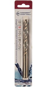 Сверло по металлу 13,0х151 мм Power-Cobalt Р6М5К5 фрез., Hagwert
