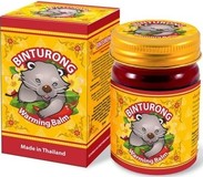 BINTURONG / Тайские бальзамы Тайский разогревающий бальзам с Чили перцем Warming Balm