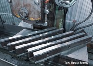 Завод производитель ножей для гильотин НА 3221 с размером 625 60 25мм на заводе производителе