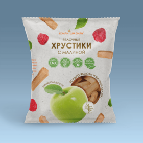 Яблочные Хрустики с «Малиной»