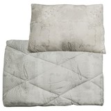 Набор одеяло+подушка (синтетический заменитель лебяжьего пуха) П-01-02