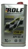 Rolf Transmission Sae 75w-85, Api Gl-4   1л ROLF арт. 322284