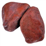 Камень для бани "яшма" обвалованная (ведро 10 кг), фр. 60-120 мм, т.м. Атлант