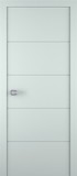 Межкомнатная дверь Arvika (полотно глухое) Эмаль светло - серый - 2,0х0,6