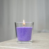 Готовая насыпная свеча  Радость ароматизированная (фиолетовая)