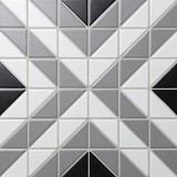 Керамическая мозаика Albion Cube Grey (TR2-CL-SQ2) 275х275