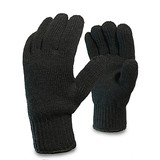 Двойные полушерстяные перчатки (30% шерсть + 70% акрил)