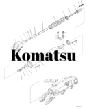 Корпус натяжителя (195-30-51401) для бульдозера Komatsu D375A