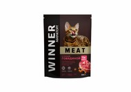 Сухой корм для кошек Winner MEAT, с говядиной