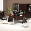 Корпусная мебель для офисов с кромкой ABS, офисные кресла и стулья от производителя