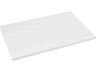 Доска разделочная пластиковая  500х350х18 мм (Белый)