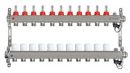 Коллекторная группа на 11 выходов Taen с расходомерами (для теплого пола)