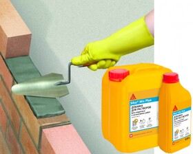 Пластифицирующая добавка для кладочных и штукатурных растворов Sika® Mix Plus, канистра 5 л