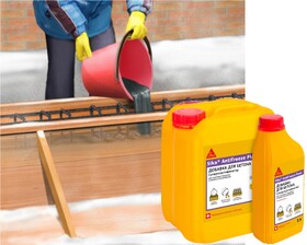 Пластификатор и ускоритель с противоморозным эффектом Sika® Antifreeze Plast, канистра 5 л